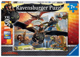 Ravensburger Puzzle Jak vycvičit draka: Vycvičení draci 150 dílků