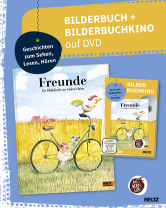 Freunde, Bilderbuch + Bilderbuchkino auf DVD