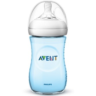 Kojenecká láhev Avent Natural 260 ml modrá