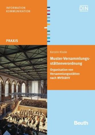 Muster-Versammlungsstättenverordnung (VStättVO), m. CD-ROM