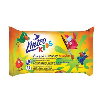 Vlhčené ubrousky Linteo Baby Kids 15 ks