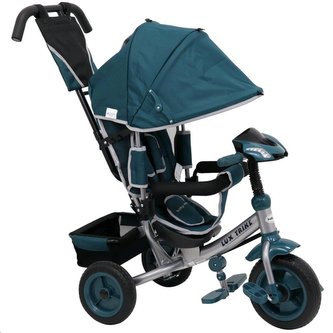 Dětská tříkolka s LED světly Baby Mix Lux Trike zelená