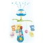 Kolotoč nad postýlku se světelným projektorem Baby Mix blue