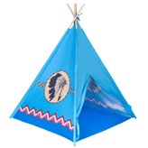 Dětský indiánský stan teepee PlayTo modrý