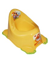 Dětský nočník protiskluzový Safari žlutý