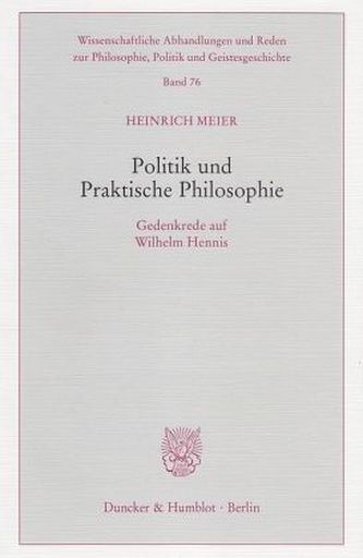 Politik und Praktische Philosophie
