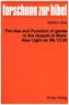 The Use and Function of genea in the Gospel of Mark: New Light on Mk 13:30