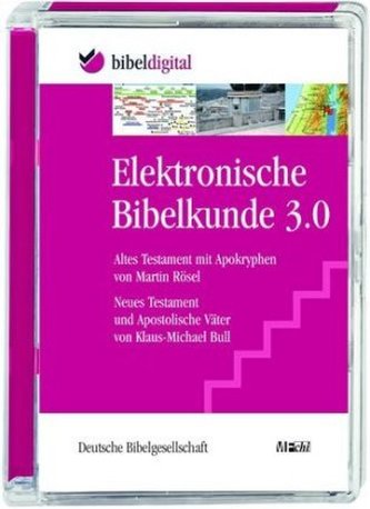 Elektronische Bibelkunde 3.0, 1 CD-ROM