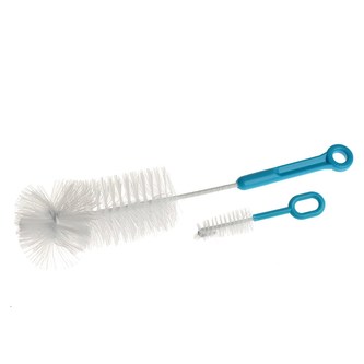 Kartáč na láhev a dudlík Akuku různé barvy