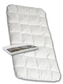 Detský matrac do kočíka New Baby 75x35 molitan-pohánka biela