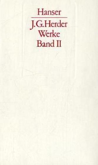 Herder und die Anthropologie der Aufklärung