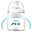 Kojenecká láhev a hrníček 2v1 Avent Natural transparentní 150 ml
