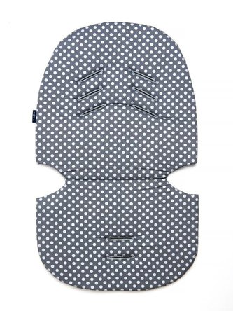 Podložka do kočárku Womar šedo-stříbrná