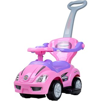 Dětské jezdítko 3v1 Bayo Mega Car pink