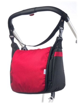 Taška na kočárek CARETERO - red