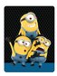 Dětská oboustranná auto deka Minions 120x150 cm