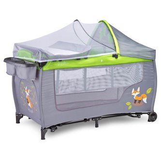 Cestovní postýlka CARETERO Grande Plus 2018 grey