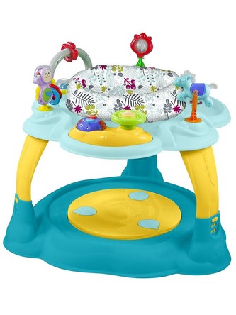 Multifunkční dětský stoleček Baby Mix modro-žlutý