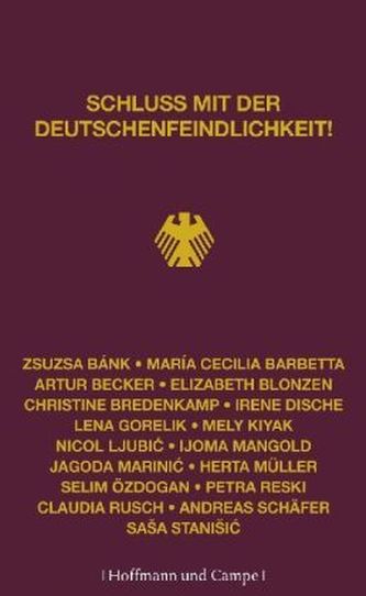 Schluss mit der Deutschenfeindlichkeit!