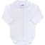 Luxusní bavlněné celorozepínací kojenecké body New Baby Princess bílé - velikost 62 (3-6m)