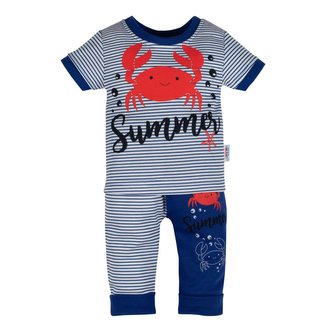 Kojenecké tričko s krátkým rukávem a tepláčky New Baby Summer - velikost 86 (12-18m)
