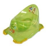 Dětský nočník protiskluzový aqua zelený