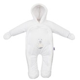 Dětská kombinéza New Baby ježek bílá