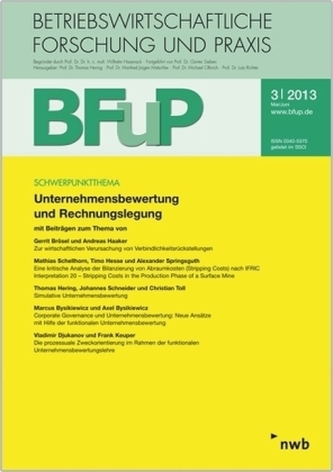 Unternehmensbewertung und Rechnungslegung