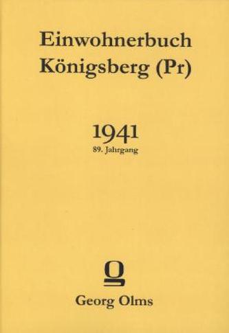 Einwohnerbuch Königsberg (Pr.) 1941