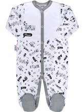 Kojenecký bavlněný overal New Baby Music - velikost 74 (6-9m)