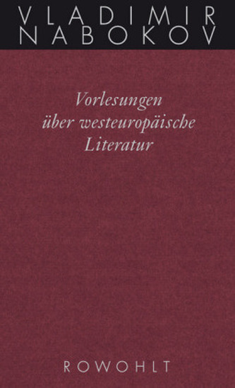 Vorlesungen über westeuropäische Literatur