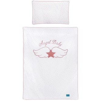 3-dílné ložní povlečení Belisima Angel Baby 90/120 růžové