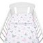 2-dílné ložní povlečení New Baby 90/120 cm bílé motýli