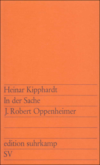 In der Sache J. Robert Oppenheimer