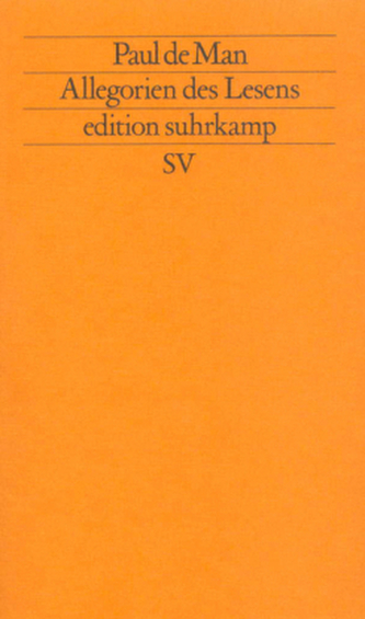 Allegorien des Lesens