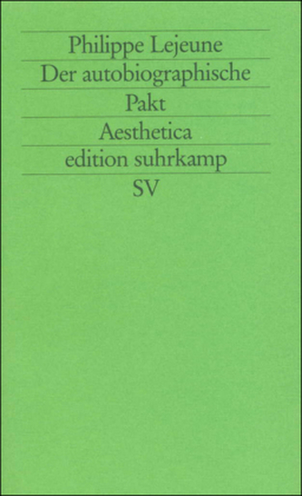 Der autobiographische Pakt