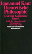 Theoretische Philosophie, 3 Bde.