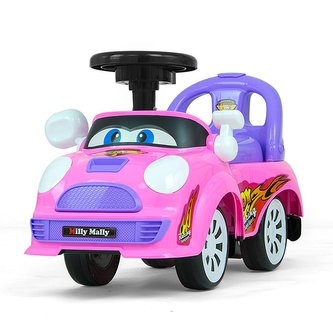 Dětské jezdítko se zvukem Milly Mally JOY pink-purple