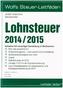 Lohnsteuer 2014 / 2015