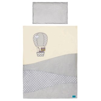 5-dílné ložní povlečení Belisima Balón 100/135 béžové