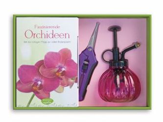 Faszinierende Orchideen, m. Sprüher u. Pflanzenschere