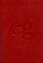 Das Evangelische Gesangbuch (Rheinland, Westfalen und Lippe), Taschenausgabe, rot, Goldschnitt