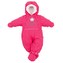 Zimní kombinéza 2v1 New Baby růžová - velikost 62 (3-6m)