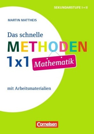 Das schnelle Methoden-1x1 Mathematik