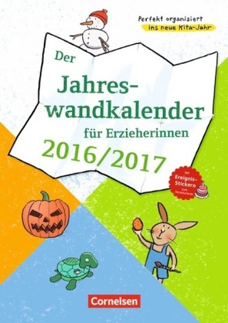 Der Jahreswandkalender für Erzieherinnen 2016/2017