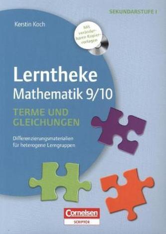 Lerntheke Mathematik 9/10: Terme und Gleichungen, m. CD-ROM