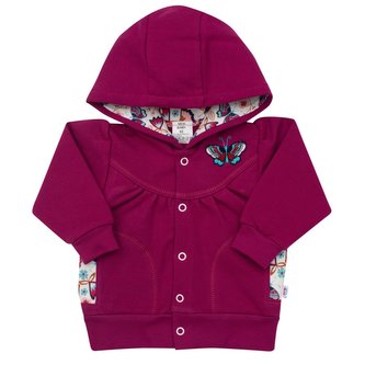 Kojenecká bavlněná mikinka New Baby Little Girl - velikost 68 (4-6m)
