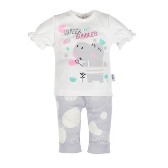 Kojenecké tričko s krátkým rukávem a tepláčky New Baby Queen - velikost 62 (3-6m)