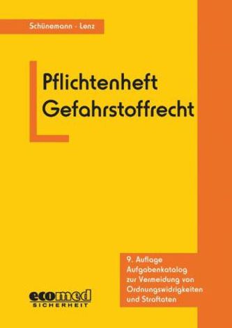 Pflichtenheft Gefahrstoffrecht