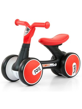 Dětské odrážedlo Milly Mally Tobi red-black